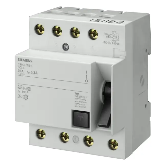 Residual Current Circuit Breaker 5SM3654-6