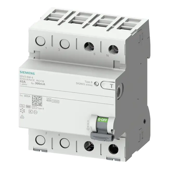 Residual Current Circuit Breaker 5SV3324-4