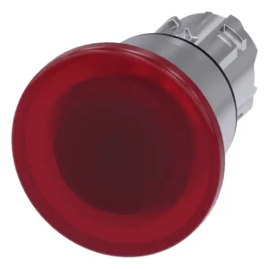 Illuminated Mushroom Pushbutton 3SU1051-1BA20-0AA0-Z Y11