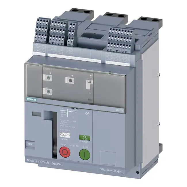 Circuit Breaker 3WL1010-2AB02-0AA0-Z A07+S22+T30