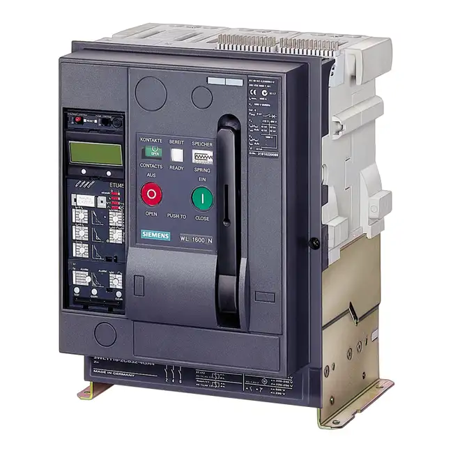 Circuit Breaker 3WL1108-2CB38-4GA4-Z C01+C22+K07+R10+R15+R21+S07